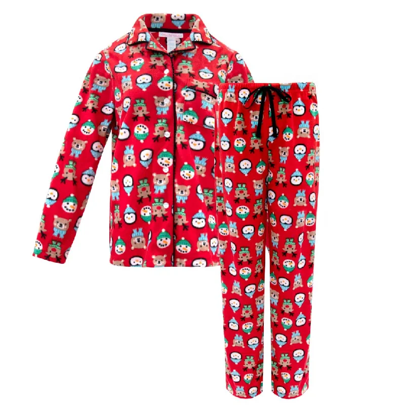 Red Penguins and Snowmen