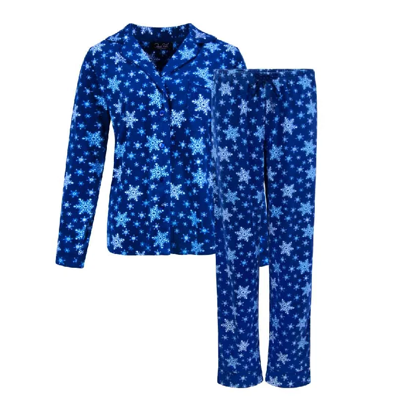 Blue Snow Flakes