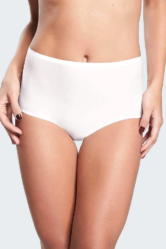 Women's panties for smoothness under dresses and skirts-Soft Stretch Brief #2647