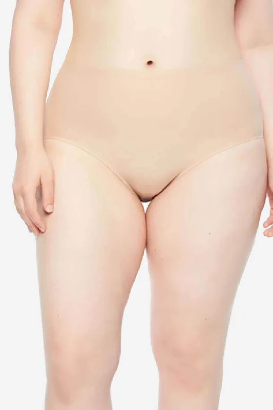 Comfortable women's panties with wide waistband-Soft Stretch Plus Brief #1137