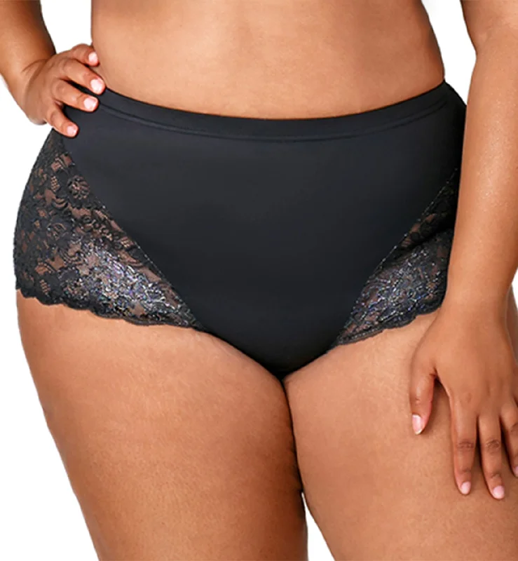 Women's panties with a no-show design for tight outfits-Elila Stretch Lace Cheeky Full Panty (3311) - Mermaid Women's panties with a no-show design for tight outfits-Elila Stretch Lace Cheeky Full Panty (3311) - Mermaid