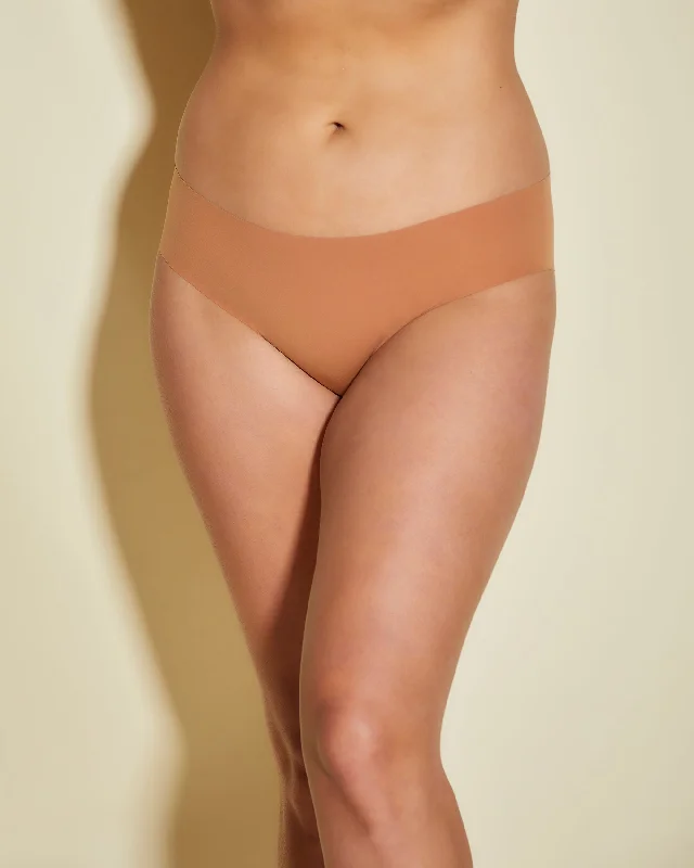 Thong panties for no-show lines-Extended High Waisted Bikini