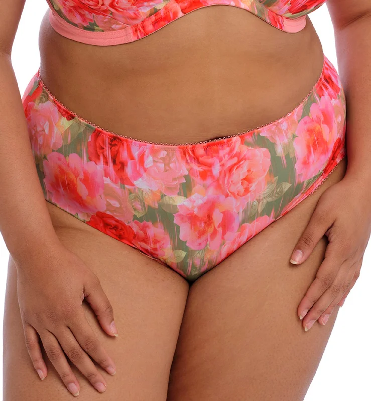 Lace-trimmed women's panties for a chic look-Goddess Kayla Matching Brief (6168) - Rose Garden Lace-trimmed women's panties for a chic look-Goddess Kayla Matching Brief (6168) - Rose Garden