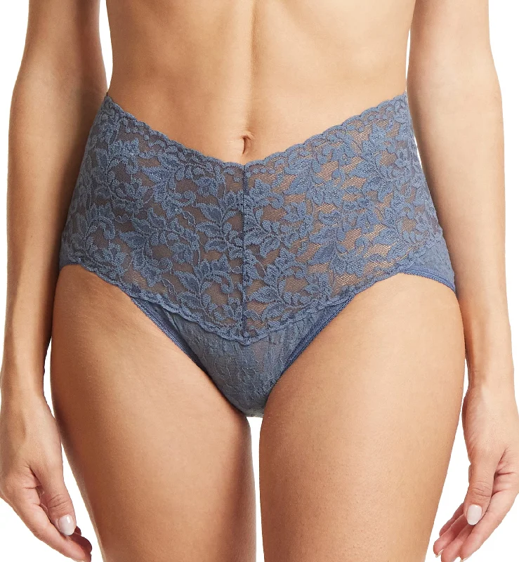 High-waisted women's panties for tummy control-Hanky Panky Retro Lace V-kini (9K2124) - Tour Guide High-waisted women's panties for tummy control-Hanky Panky Retro Lace V-kini (9K2124) - Tour Guide