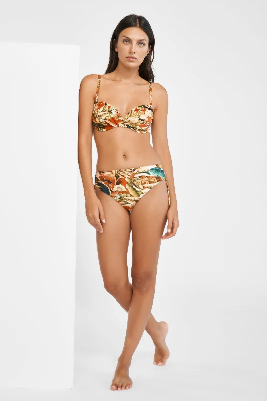 High-cut panties for shaping your legs-Hypnotic Underwired Bikini