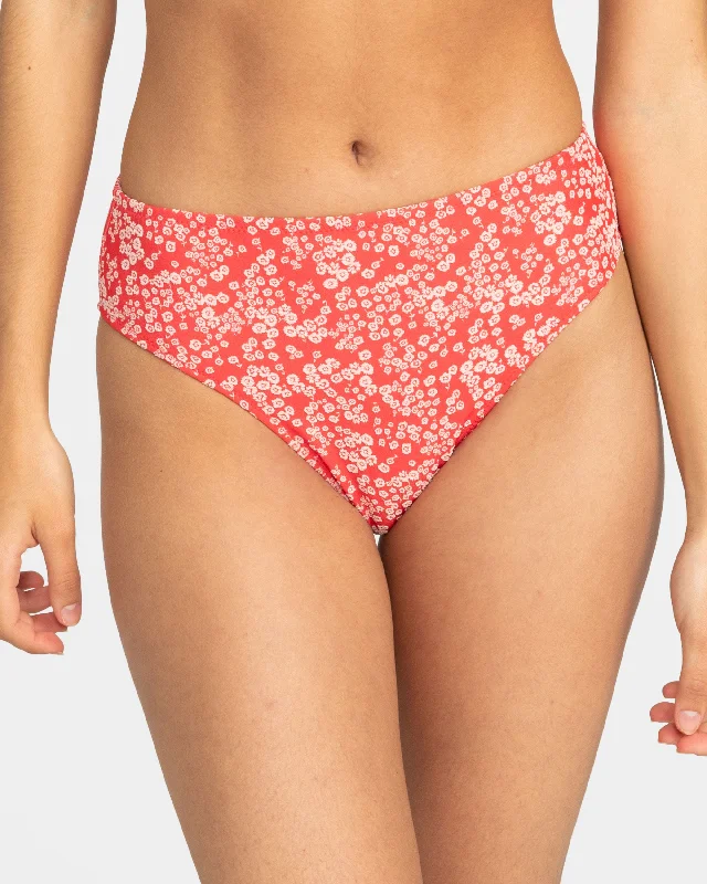 Women's panties with ergonomic fit-Margarita Hipster Bikini Bottoms - Hibiscus Margarita