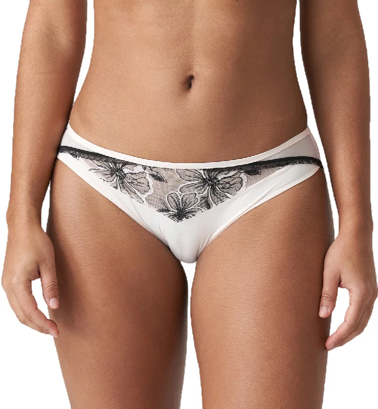 Full-coverage panties for curvy women-Marie Jo Noorah Matching Rio Brief (0502620) - Summer Pastels
