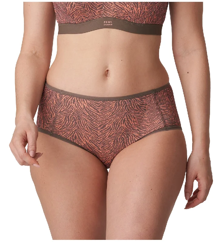 Women's panties for postpartum recovery-PrimaDonna Dromeas Full Sports Brief (6000650) - Golden Shadow