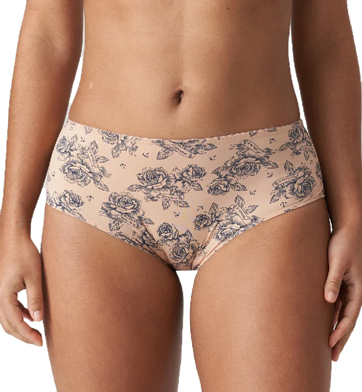 Women's panties with lace waistband for added style-PrimaDonna Twist Matama Matching Full Brief (0542191) - Light Tan