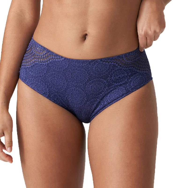 Women's panties with cotton lining for a breathable feel-PrimaDonna Twist Petit Paris Matching Full Brief (0542141) - French Indigo
