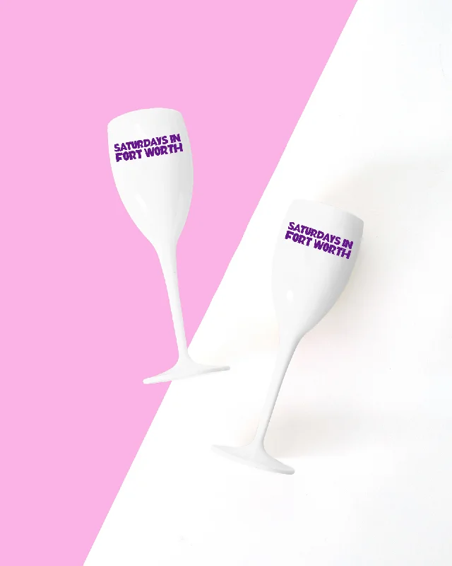 Women's panties with extra shaping-Tart By Taylor - Saturdays In Fort Worth Champagne Flute