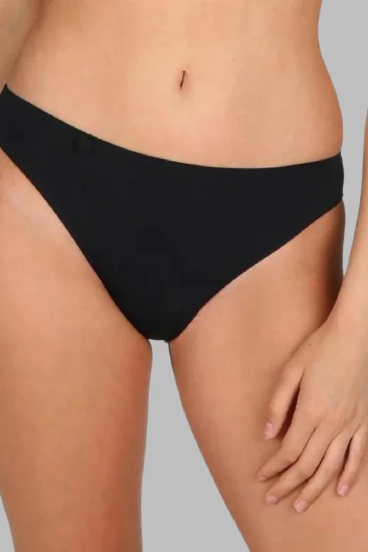 Women's panties with cotton gusset for added comfort-Tom Briefs in Graphite Grey