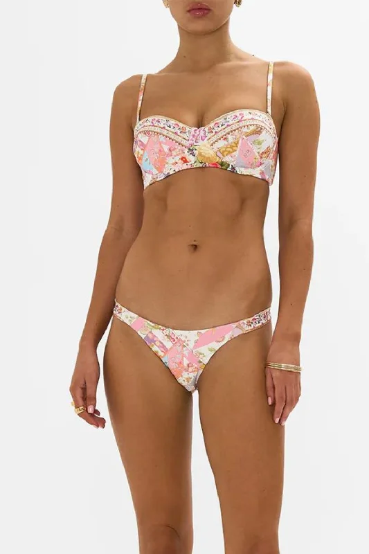 Women's panties for relaxed fit-Underwire Bikini in Sew Yesterday