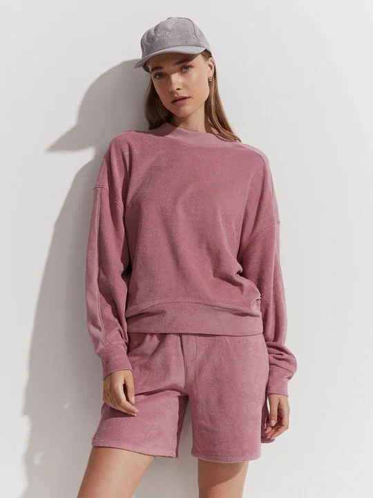 Women's panties with floral designs-Varley Women's Lyle Long Sleeve Top - Mesa Rose Pink Women's panties with floral designs-Varley Women's Lyle Long Sleeve Top - Mesa Rose Pink