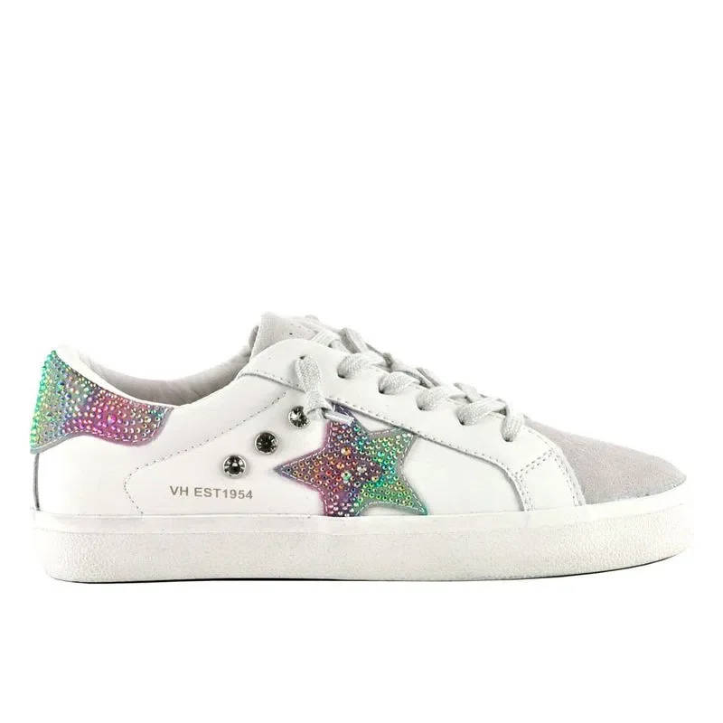 Seamless cotton panties for invisible wear-Vintage Havana Women's Fara 1 Sneakers - White Multi Seamless cotton panties for invisible wear-Vintage Havana Women's Fara 1 Sneakers - White Multi
