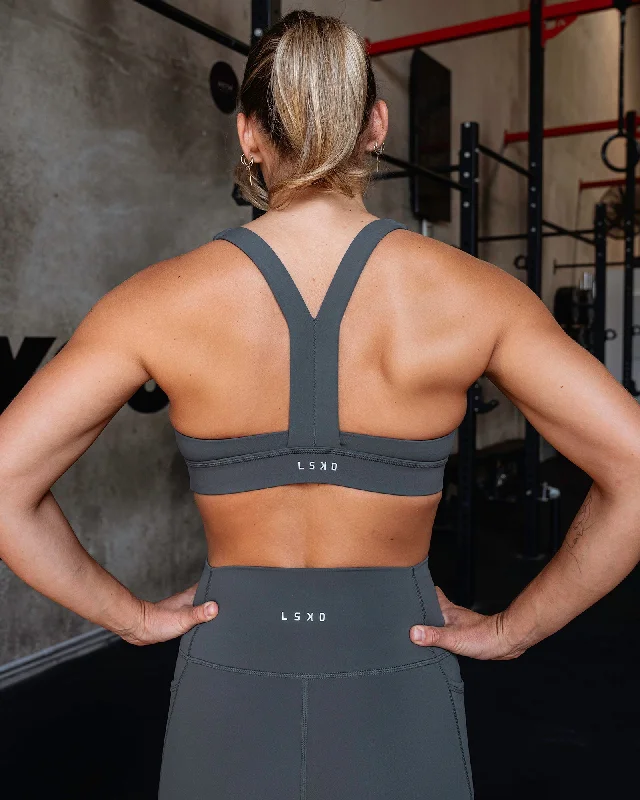 Compression-style sports bras for women-Advance Sports Bra - Turbulence