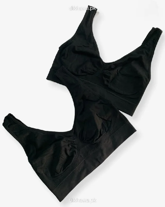 Non wired bras for women who prioritize comfort during invigorating living practices-Aire Bra Stretchable Non Wired & Single Padded Ladies Jogging Bra Imported Stocklot Branded Sports Bra Non wired bras for women who prioritize comfort during invigorating living practices-Aire Bra Stretchable Non Wired & Single Padded Ladies Jogging Bra Imported Stocklot Branded Sports Bra