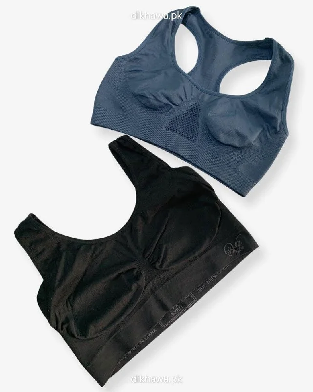 Non wired bras for women who need a comfortable fit for exhilarating living practices-Aire Bra Stretchable Non Wired & Single Padded Ladies Jogging Bra Imported Stocklot Branded Sports Bra Non wired bras for women who need a comfortable fit for exhilarating living practices-Aire Bra Stretchable Non Wired & Single Padded Ladies Jogging Bra Imported Stocklot Branded Sports Bra