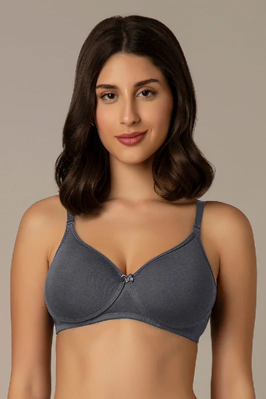 Best bras for breast augmentation support-All Day Smooth Comfort Padded & Non-wired Bra - Gray Stone Best bras for breast augmentation support-All Day Smooth Comfort Padded & Non-wired Bra - Gray Stone