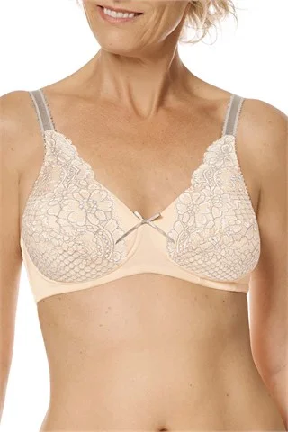 Soft cup bras for gentle support-Amoena Alina Padded Bra