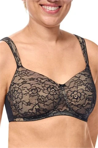 Seamless bras for active women-Amoena Camilla Padded Wire-Free Bra