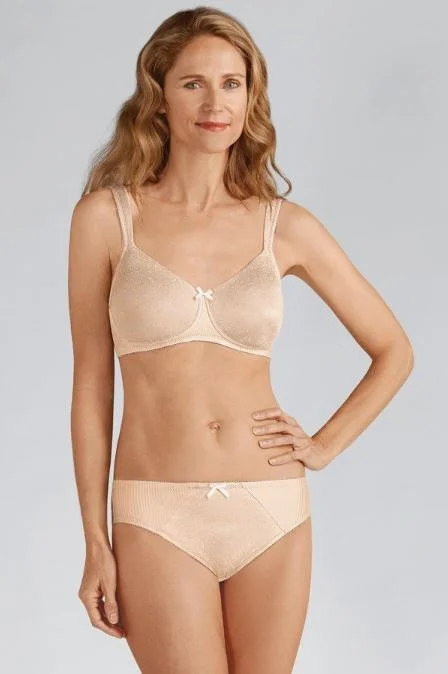 Adjustable strap bras for customized fit-Amoena Gracy Padded Wire-Free Bra