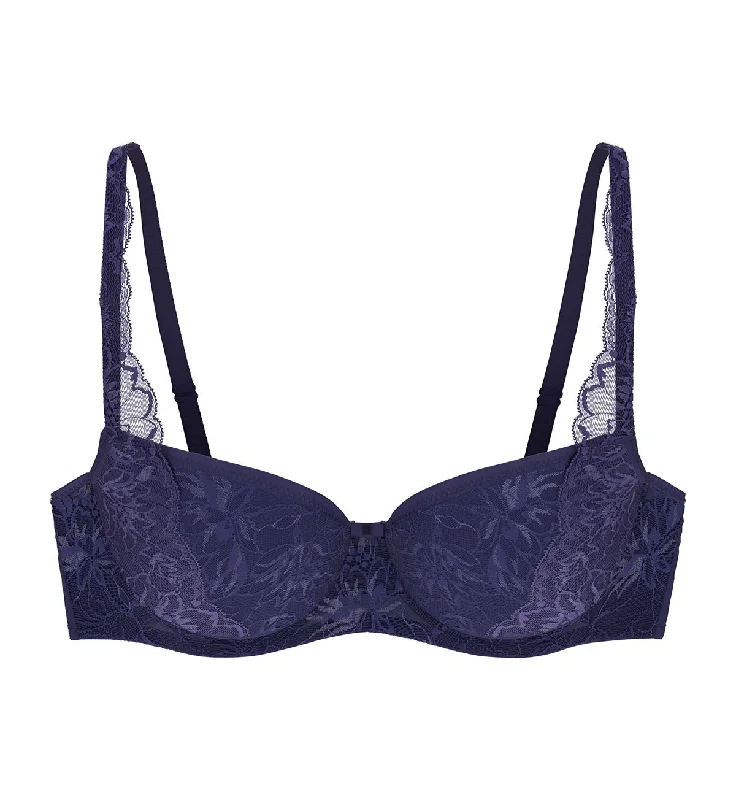 Comfortable bras for workwear-AMOURETTE CHARM CONSIDERED BALCONETTE PADDED BRA