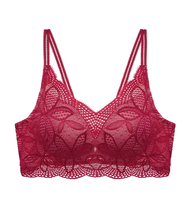 Comfortable bras for women with sensitive skin-AQUA JADE WIREFREE PUSH UP BRA