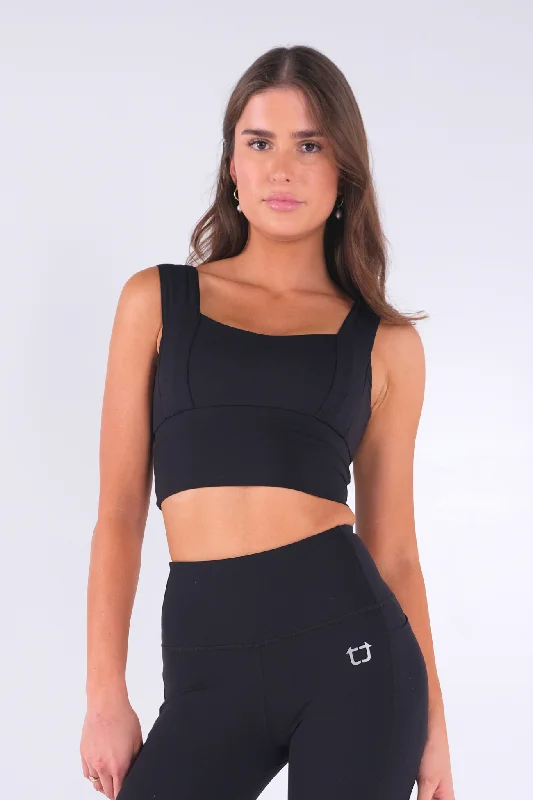 Sports bras for running and jogging-Ardor Sports Bra - Black