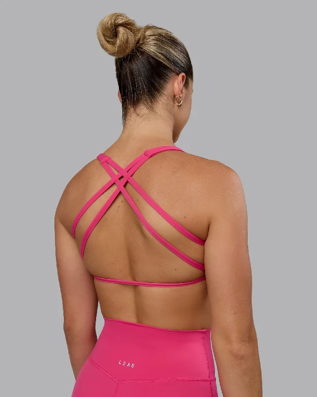 Best sports bras for intense workouts-Aspire Sports Bra - Pink Flash