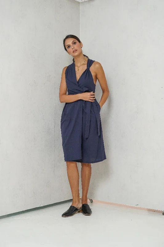 Nursing bras with a focus on style and fashion for special occasions and events during breastfeeding-Avery Overlap Nursing Dress (Peacock Blue) Nursing bras with a focus on style and fashion for special occasions and events during breastfeeding-Avery Overlap Nursing Dress (Peacock Blue)