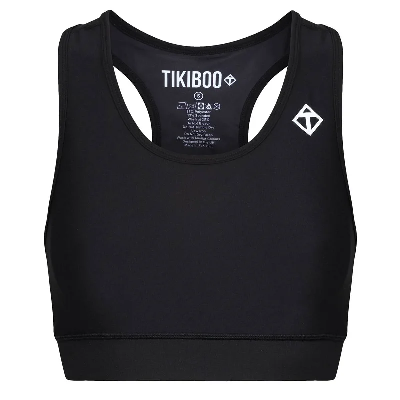 High support sports bras for running-Black Diamond Sports Bra