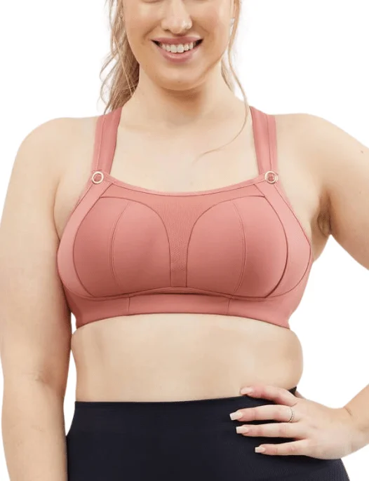 Sports bras for larger breasts-Popcorn Nursing Sports Bra