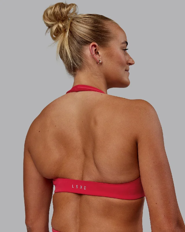 High-support sports bras for workouts-Challenger Sports Bra - Scarlet