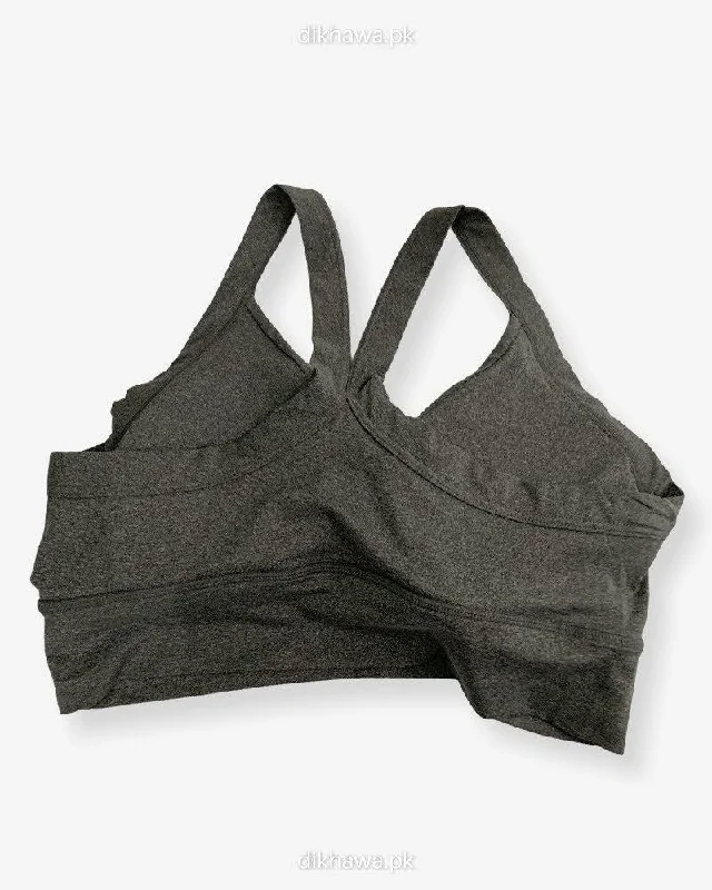 Non wired bras for women who prefer a comfortable fit for satisfying living practices-Women Sports Lightly Padded Bra Ladies Jogging Bra Imported Stocklot Branded Sports Bra Non wired bras for women who prefer a comfortable fit for satisfying living practices-Women Sports Lightly Padded Bra Ladies Jogging Bra Imported Stocklot Branded Sports Bra