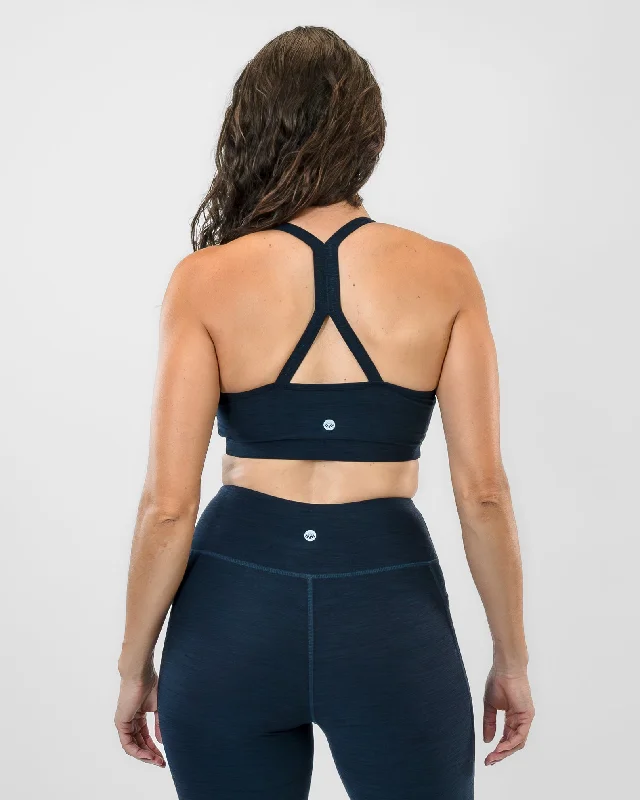Women's sports bras for high intensity-Dynamic Move Bra - Navy