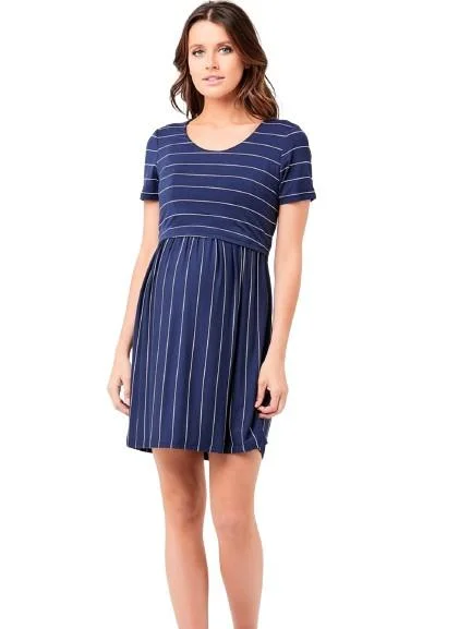 Maternity bras that are designed for women with back pain and support during pregnancy-Emmie  Dress-Nursing