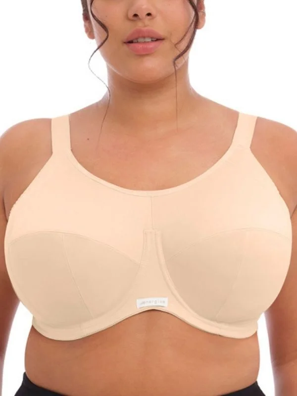 Sports bras for cycling and biking-Energise Sports Bra - Nude