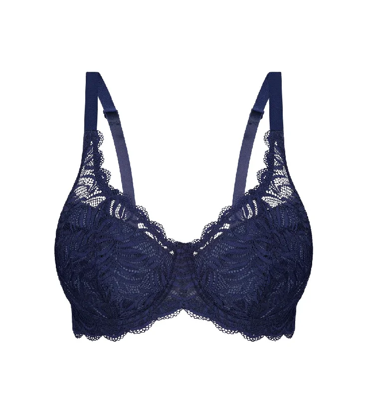 Maternity bras for comfort during pregnancy-ESSENTIAL LACE BALCONETTE PADDED BRA