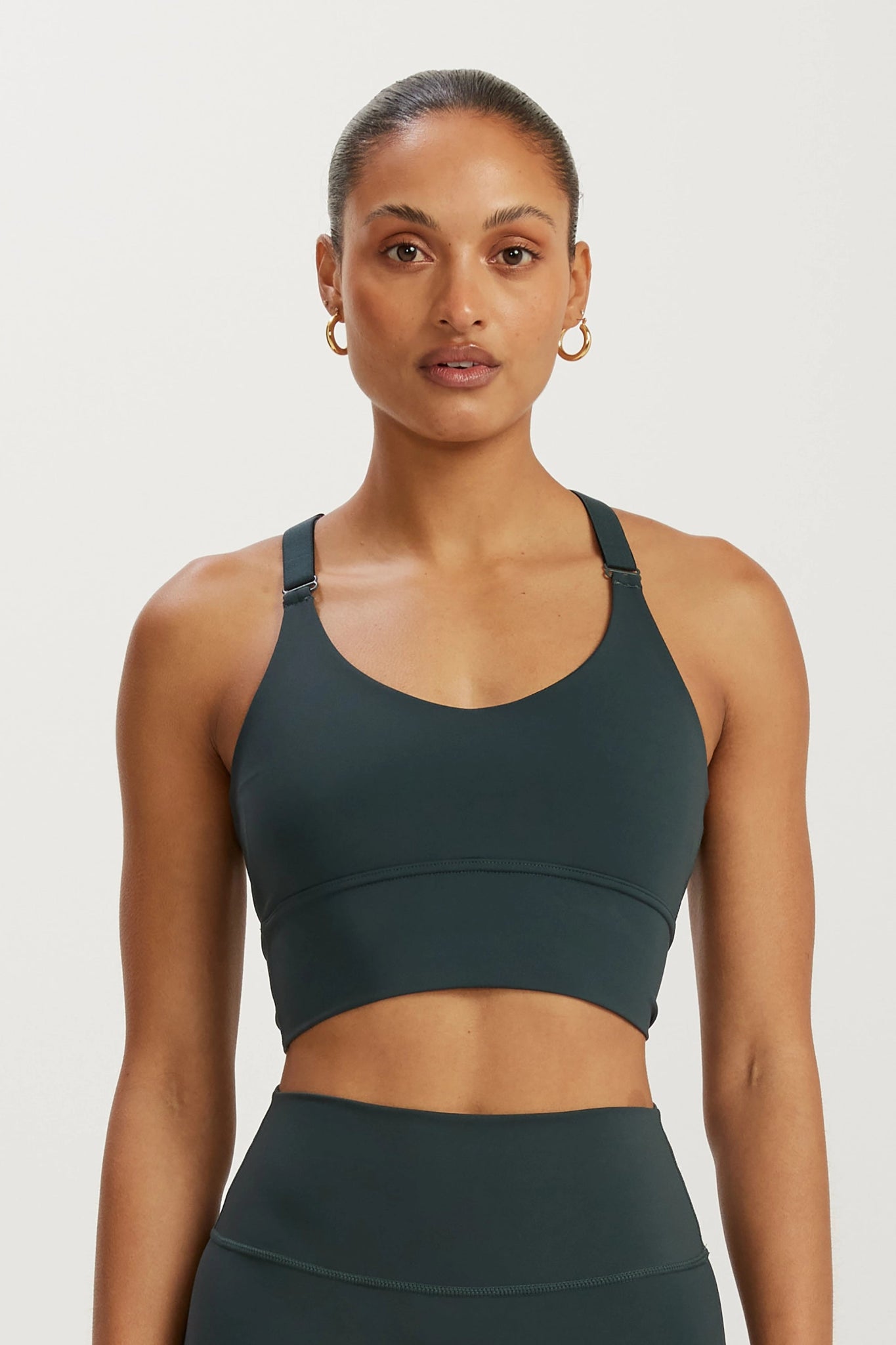 Elastic sports bras for active wear-FenixLite Racerback Bra