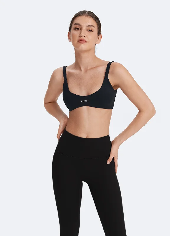 Soft-touch sports bras for comfort-Form-Fitting Sports Bra