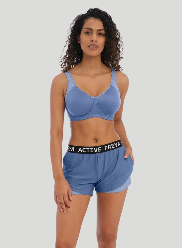 Sports bras for breast support-Freya Active: Sonic Spacer Bra Denim