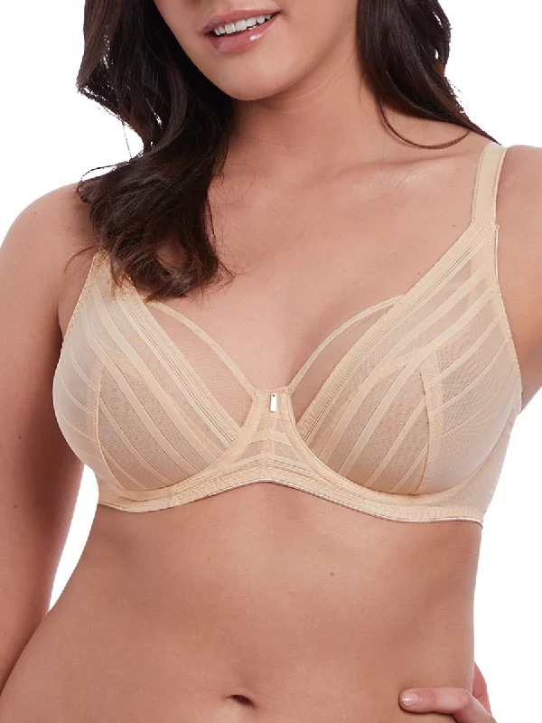 Custom-fit bras for every body type-Cameo High Apex Bra - Sand