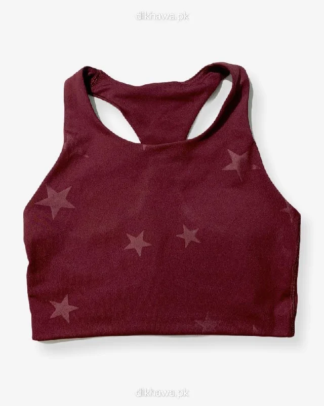 Non wired bras for post-surgery recovery-Girls, Women Sports Non Padded Bra   Ladies Jogging Bra Imported Stocklot Branded Sports Bra