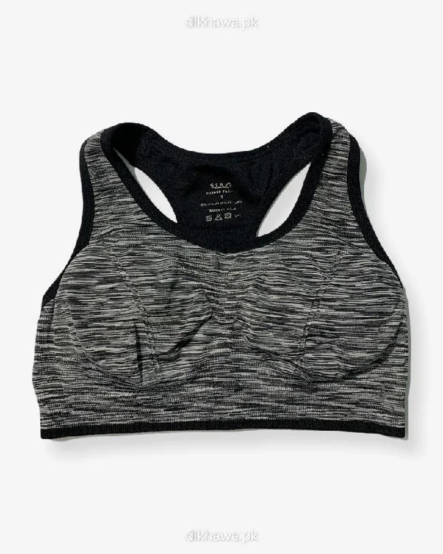 Wireless bras with wide bands-Girls, Women Sports Non Padded Bra   Ladies Jogging Bra Imported Stocklot Branded Sports Bra