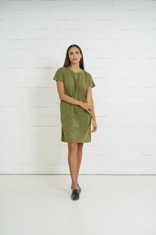 Maternity bras suitable for women with larger breasts and extra lift during postpartum recovery and breastfeeding-Harper Nursing Dress (Burnt Olive) Maternity bras suitable for women with larger breasts and extra lift during postpartum recovery and breastfeeding-Harper Nursing Dress (Burnt Olive)