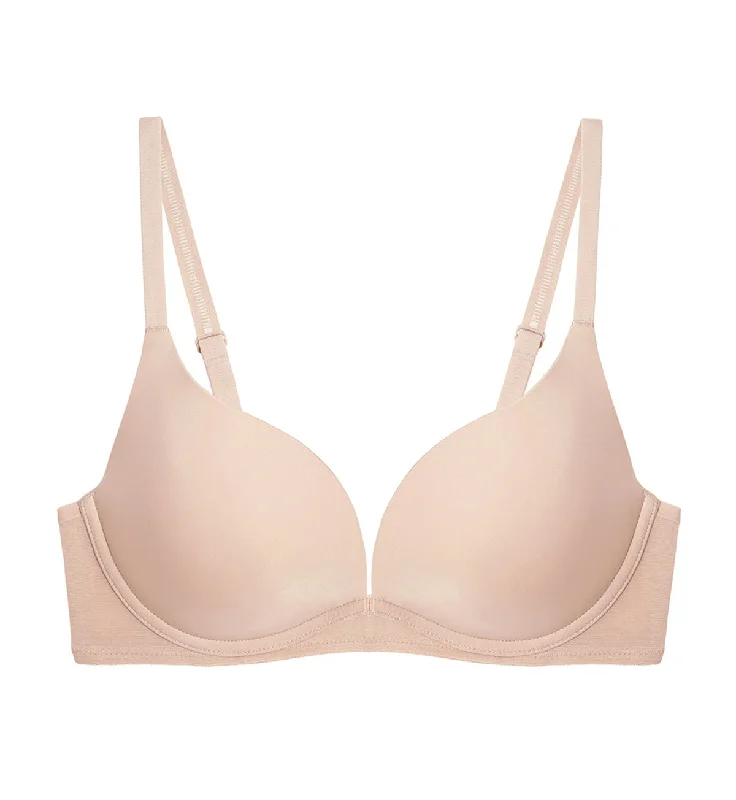Sports bras for high-impact activities-INVISIBLE INSIDE-OUT WIREFREE PLUNGE BRA