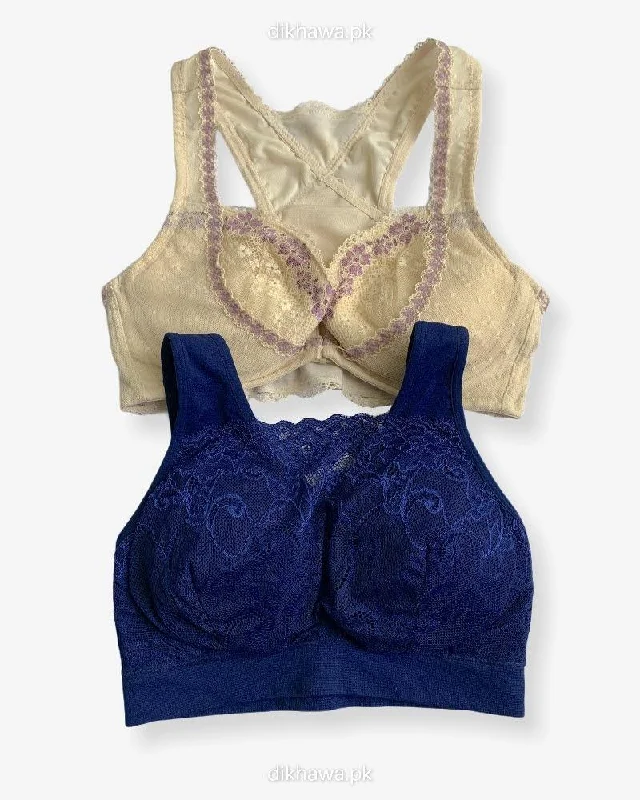 Non wired bras for women who need a comfortable fit-Ladies Jogging Bra - Sports Bra - Pack Off 2 Sports Bra - Padded Sports Bra Pack Off 2 Non wired bras for women who need a comfortable fit-Ladies Jogging Bra - Sports Bra - Pack Off 2 Sports Bra - Padded Sports Bra Pack Off 2