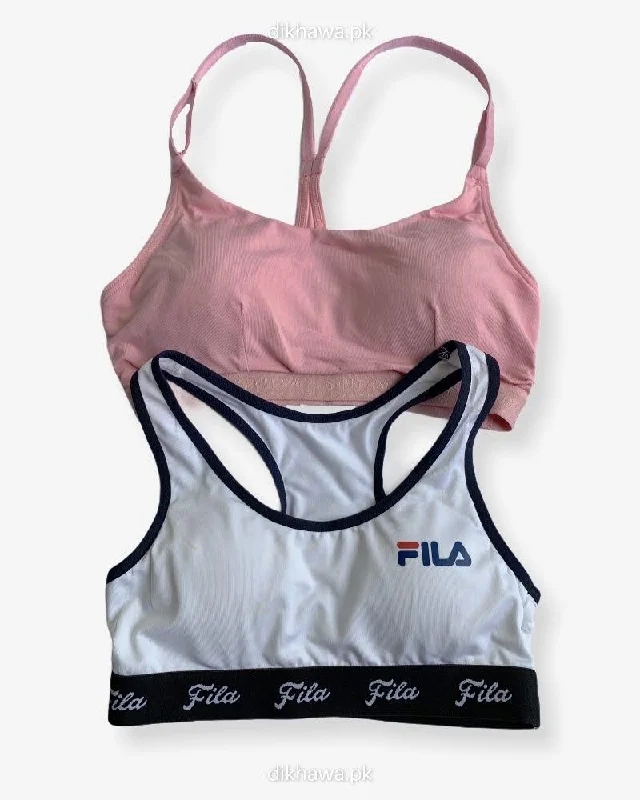 Non wired bras for women who prefer a comfortable fit for engaging living practices-Ladies Jogging Bra - Sports Bra - Pack Off 2 Sports Bra - Padded Sports Bra Pack Off 2 Non wired bras for women who prefer a comfortable fit for engaging living practices-Ladies Jogging Bra - Sports Bra - Pack Off 2 Sports Bra - Padded Sports Bra Pack Off 2