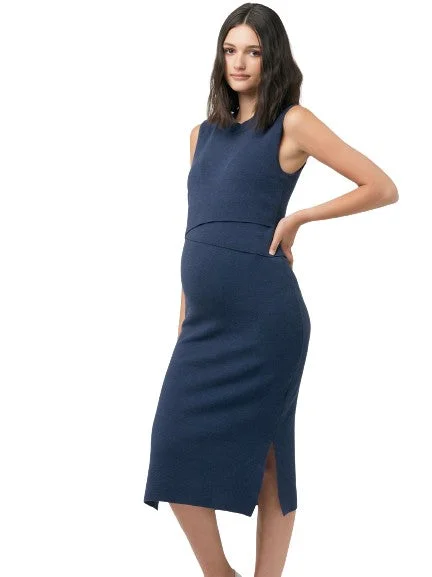 Maternity bras suitable for women with back problems and support during postpartum-Laurel Dress -Nursing